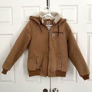 Carhartt Women’s Sherpa Lined Jacket with Detachable Lined Hood